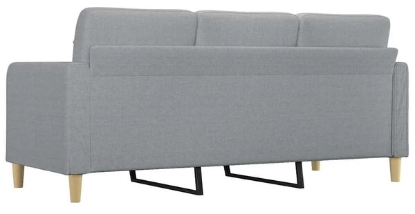 Trosjed od tkanine svjetlosivi 180 cm - Svjetlosiva 180 cm Svjetlosiva 180 cm