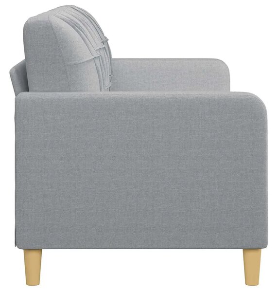 Trosjed od tkanine svjetlosivi 180 cm - Svjetlosiva 180 cm Svjetlosiva 180 cm