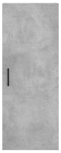 Visoka komoda siva betona 34 5x34x180 cm od konstruiranog drva - Beton siva 1 3 ladice Beton siva