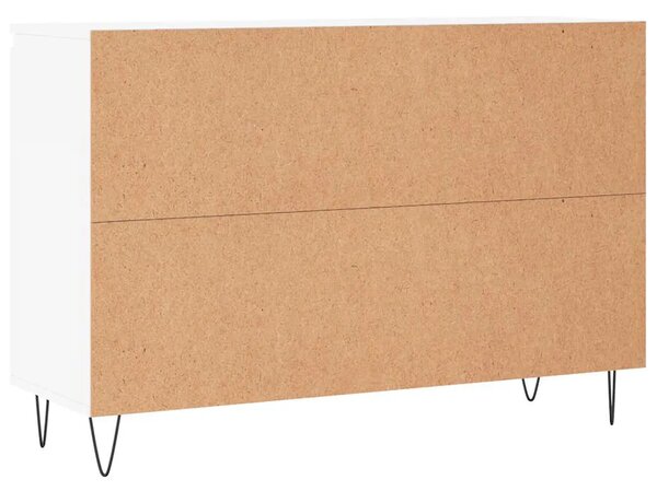Komoda bijela 101 5x35x70 cm od konstruiranog drva - Bijela 1 Bijela