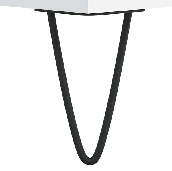 Komoda bijela 101 5x35x70 cm od konstruiranog drva - Bijela 1 Bijela