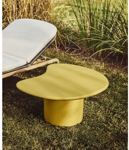 Vrtni stolić za kavu betonski 77x83 cm Macarella – Kave Home