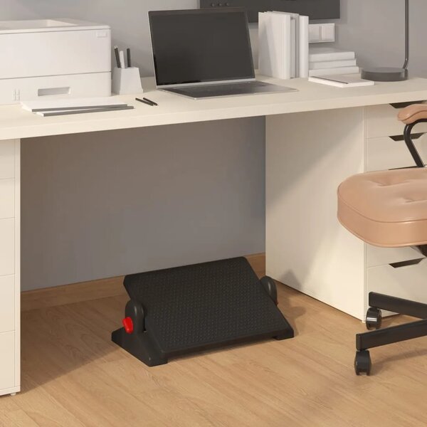 Oslonac za noge crni 50 x 30 5 x 17 cm