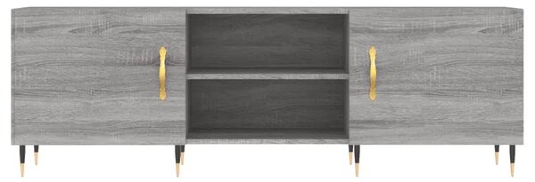 TV ormarić boja hrasta sonome 150x30x50 cm konstruirano drvo - Sivi hrast sonoma 1 Sivi hrast sonoma
