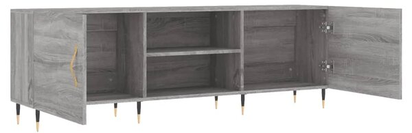 TV ormarić boja hrasta sonome 150x30x50 cm konstruirano drvo - Sivi hrast sonoma 1 Sivi hrast sonoma