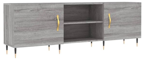 TV ormarić boja hrasta sonome 150x30x50 cm konstruirano drvo - Sivi hrast sonoma 1 Sivi hrast sonoma