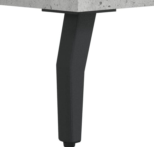 Visoka komoda boja betona 69 5 x 31 x 115 cm konstruirano drvo - Beton siva 1 Beton siva