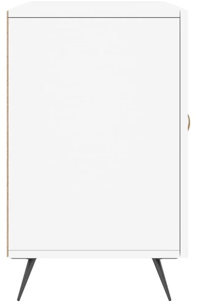 Komoda bijela 100x36x60 cm od konstruiranog drva - Bijela 1 Bijela