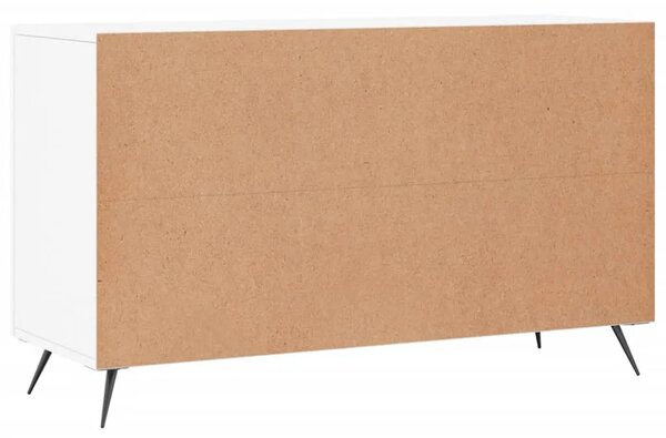 Komoda bijela 100x36x60 cm od konstruiranog drva - Bijela 1 Bijela