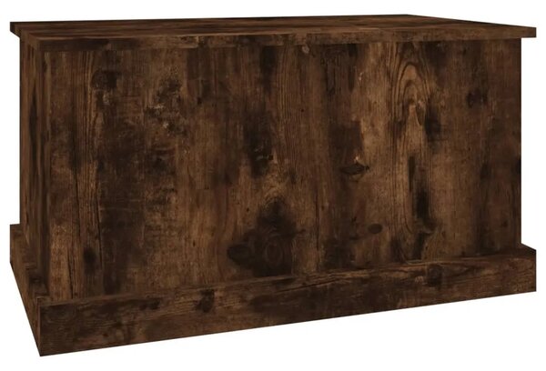 Kutija za pohranu boja hrasta 70 x 40 x 38 cm konstruirano drvo - Dimljeni hrast 70 x 40 x 38 cm 1 Dimljeni hrast