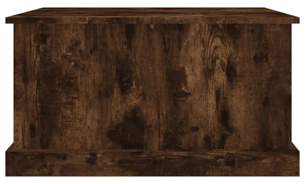 Kutija za pohranu boja hrasta 70 x 40 x 38 cm konstruirano drvo - Dimljeni hrast 70 x 40 x 38 cm 1 Dimljeni hrast