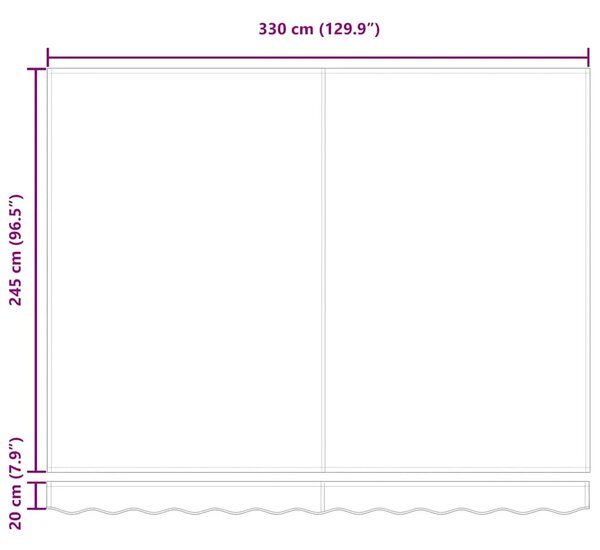 Tenda na uvlačenje narančasto-smeđa 3 5x2 5 m tkanina/aluminij - Narančasta i smeđa (antracitni okvir) 3.5 x 2.5 m 1 Narančasta