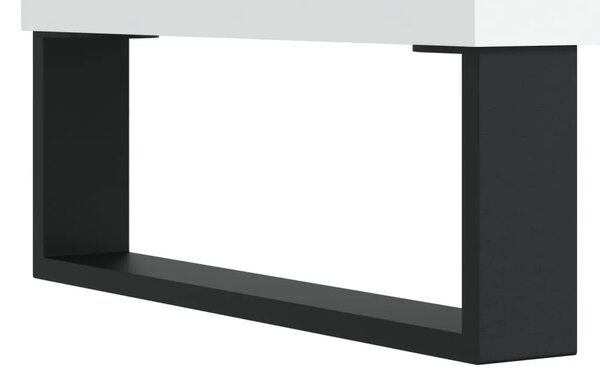 Stolić za kavu bijeli 60 x 50 x 40 cm od konstruiranog drva - Bijela 1 Bijela