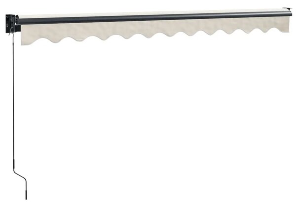Tenda na uvlačenje krem 3 5 x 2 5 m od tkanine i aluminija - Krem (antracitni okvir) 3.5 x 2.5 m 1 Krem (antracitni okvir)
