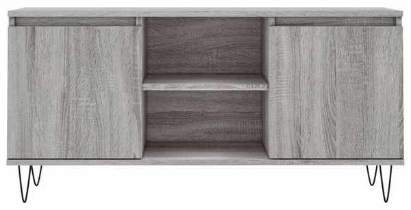 TV ormarić boja hrasta sonome 104x35x50 cm konstruirano drvo - Sivi hrast sonoma 1 Sivi hrast sonoma