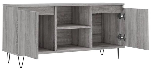 TV ormarić boja hrasta sonome 104x35x50 cm konstruirano drvo - Sivi hrast sonoma 1 Sivi hrast sonoma