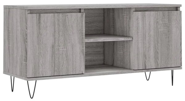 TV ormarić boja hrasta sonome 104x35x50 cm konstruirano drvo - Sivi hrast sonoma 1 Sivi hrast sonoma
