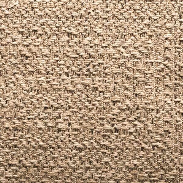 Tepih ZIZUR 120 x 170 cm s izgledom jute unutarnji i vanjski - Smeđa 120 x 170 cm Pravokutno Smeđa