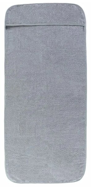 Ručnici za plažu 2 kom sivi 75 x 200 cm od tkanine 400 GSM - Siva 75 x 200 cm 2 Siva