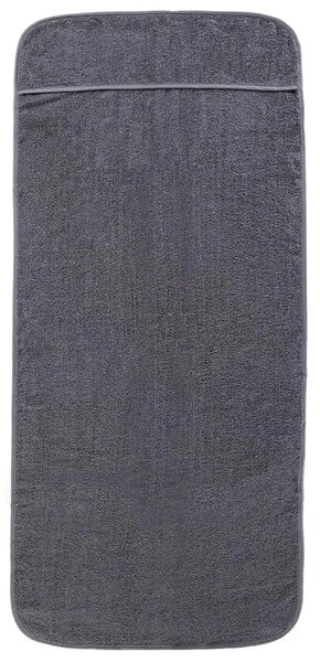 Ručnici za plažu 2 kom antracit 75 x 200 cm od tkanine 400 GSM - Antracit 75 x 200 cm 2 Antracit