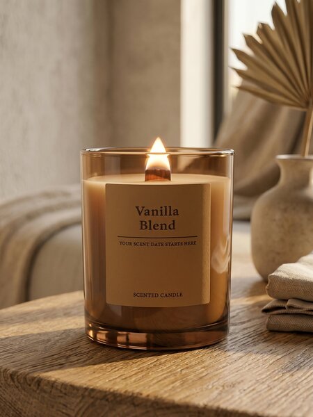 Sinsay - Mirisna svijeća s dodatkom sojinog voska Vanilla Blend