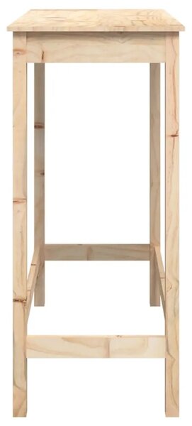 Barski stol 100 x 50 x 110 cm od masivne borovine - Prirodna 1 100 cm Prirodna