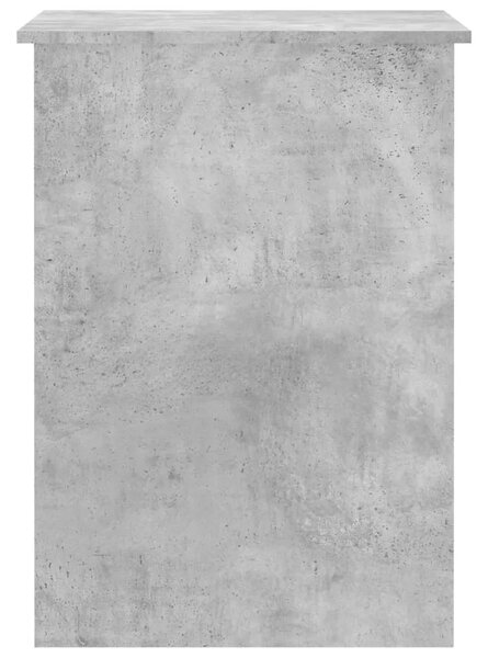 Radni stol boja betona 100 x 55 x 75 cm od konstruiranog drva - Beton siva Beton siva