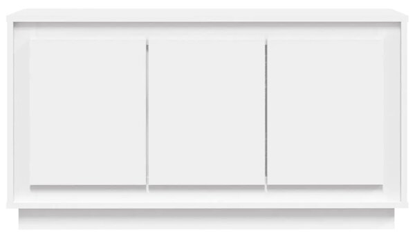 Komoda bijela 102 x 35 x 55 cm od konstruiranog drva - Bijela 1 Bijela