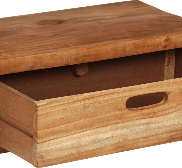 TV stalak (118-200) x 30 x 40 cm Masivno drvo akacije - 1 112 cm Masivno bagremovo drvo 112 cm
