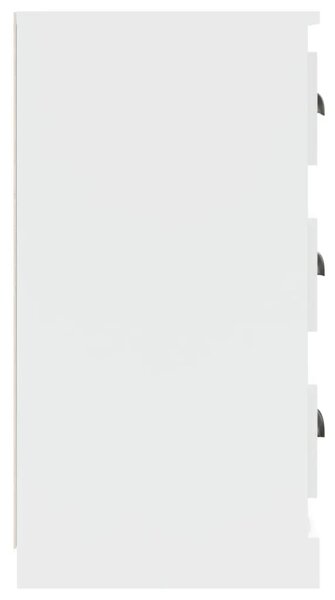Komoda bijela 70 x 35 5 x 67 5 cm od konstruiranog drva - Bijela 1 Bijela