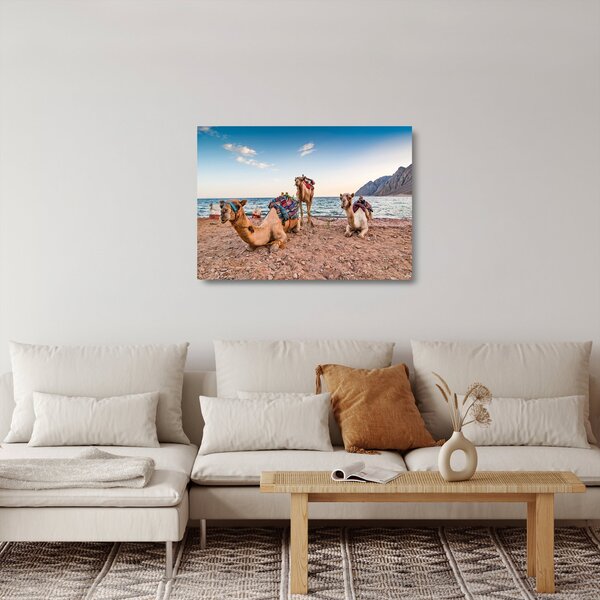Staklena slika deva (70x50 cm)