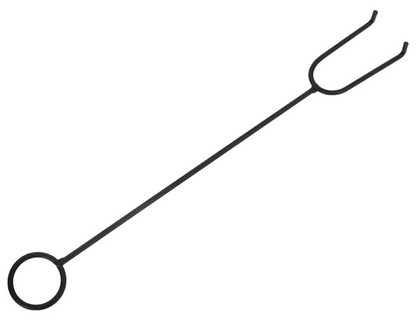 Posuda za vatru sa žaračem 70 cm XXL čelična