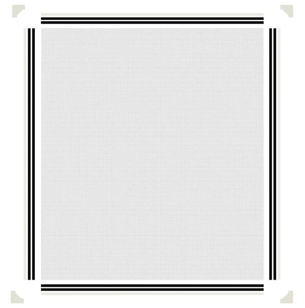 Magnetski prozorski zaslon protiv insekata bijeli 130x150 cm - Bijela 130 x 150 cm Bijela 130 x 150 cm