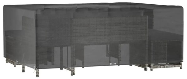 Navlaka za vrtni namještaj sa 16 ušica 300x250x90 cm pravokutna - 300 x 250 x 90 cm 1 300 x 250 x 90 cm 1