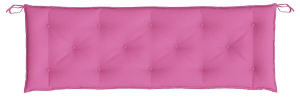 Jastuk za vrtnu klupu ružičasti 150 x 50 x 7 cm tkanina Oxford - Ružičasta 150 x 50 x 7 cm 1 Ružičasta