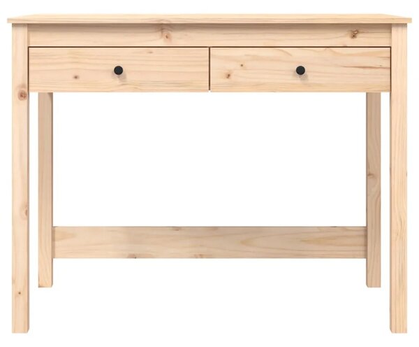 Radni stol s ladicama 100 x 50 x 78 cm od masivne borovine - Prirodna Prirodna