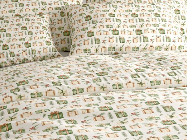 Pamučna posteljina MERRY GIFTS šarena Dimenzije posteljine: 70 x 90 cm | 140 x 200 cm