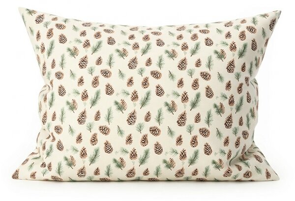 Pamučna jastučnica PINE CONES 50x70 cm, šarena
