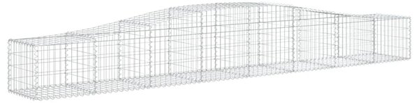 Gabion - Gabion ograde - Gabionska košara s lukom 400x50x40/60 cm pocinčano željezo - 400 x 50 x 40/60 cm 1 400 x 50 x 40/60 cm