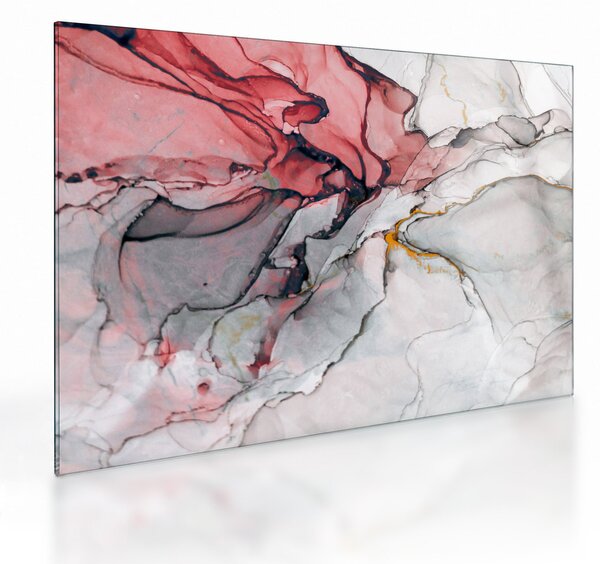 Staklena slika apstrakcije (70x50 cm)
