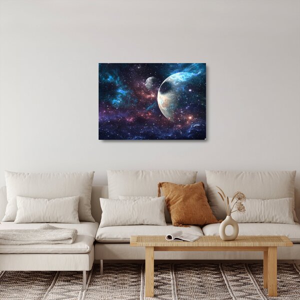 Staklena slika svemira (70x50 cm)