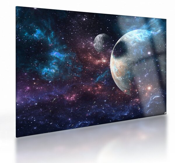Staklena slika svemira (70x50 cm)