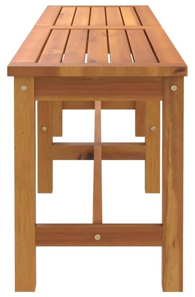Vrtna klupa 150 x 35 x 45 cm od masivnog bagremovog drva - 1 150 cm 1 1