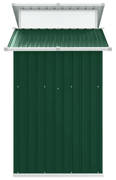Vrtna kućica - Vrtno spremište zeleno 270x130x208 5 cm od pocinčanog čelika - Zelena 1 Zelena
