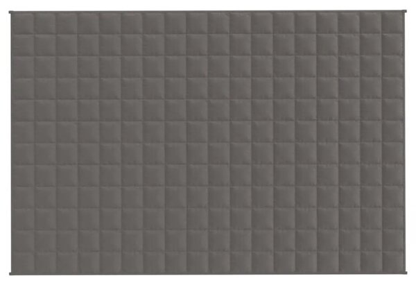 Teška deka siva 122 x 183 cm 5 kg od tkanine - Siva 122 x 183 cm 1 5 kg