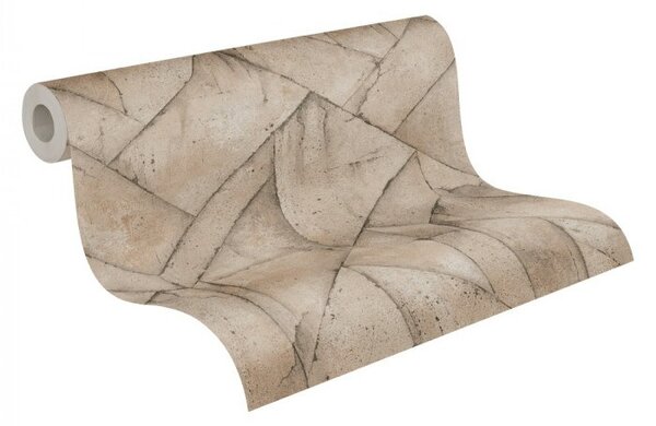 37741-6 Ukrasna flis tapeta Industrial, 0,53 x 10 m | Ljepilo besplatno