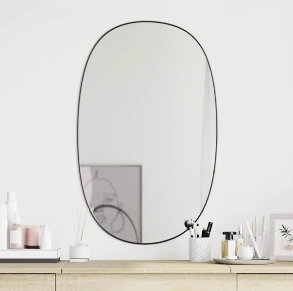 Zidno ogledalo crna 70x45 cm - Crna 70 x 45 cm 1 Crna