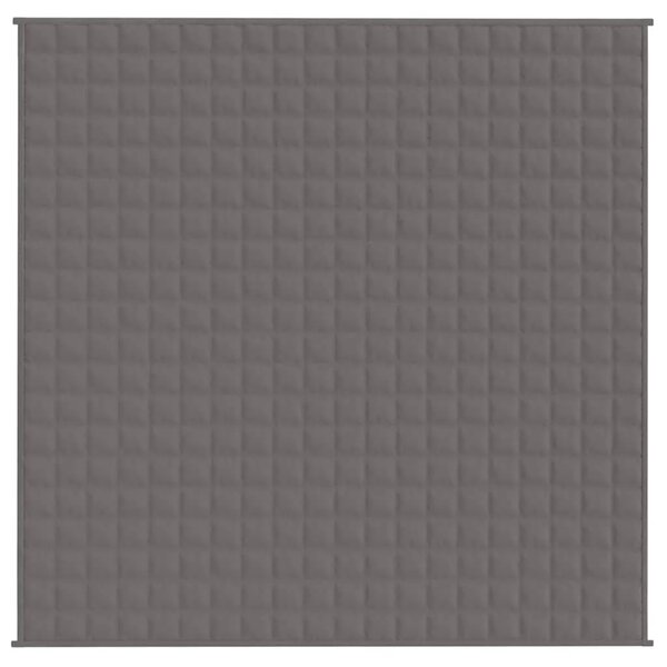 Teška deka siva 200x200 cm 9 kg od tkanine - Siva 200 x 200 cm 1 9 kg