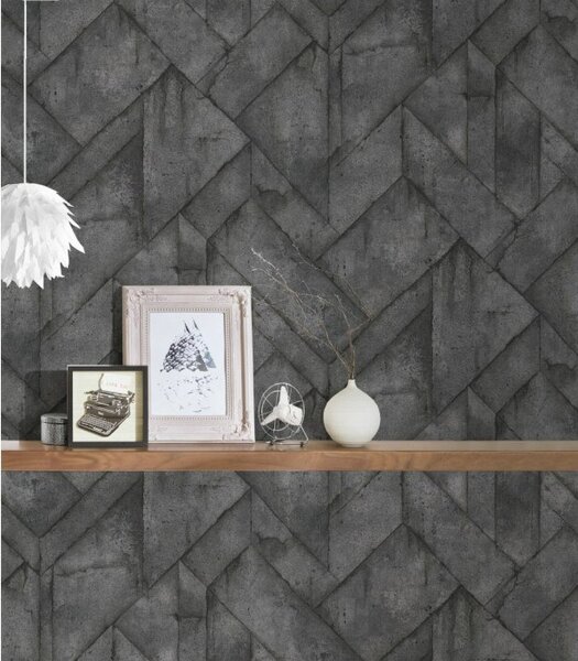 37741-2 Ukrasna flis tapeta Industrial, 0,53 x 10 m | Ljepilo besplatno