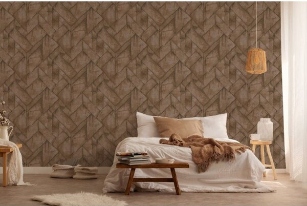 37741-1 Ukrasna flis tapeta Industrial, 0,53 x 10 m | Ljepilo besplatno